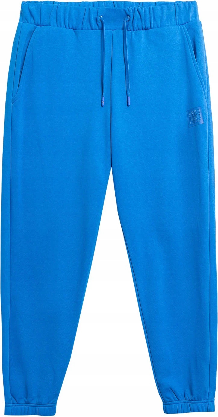 4F Teplákové kalhoty 4FAW23TTROM453 Modrá Regular Fit