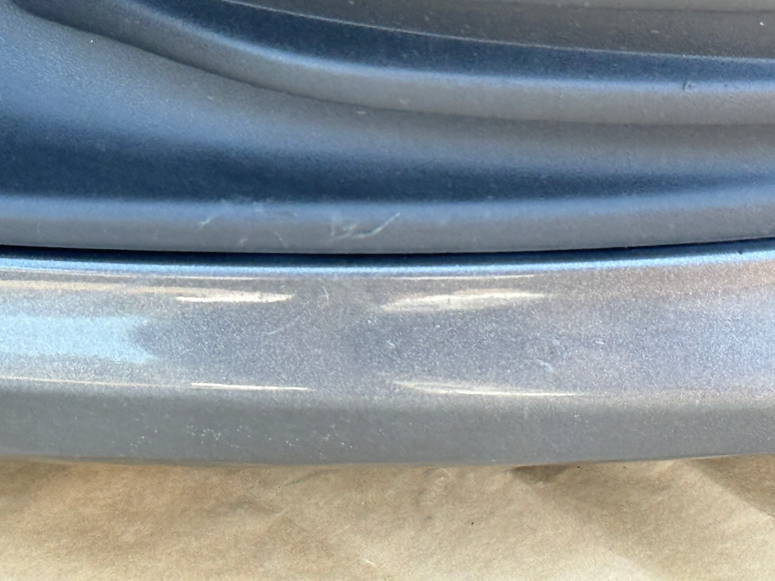 FORD FIESTA MK7 LIFT 2012-2017 bumper front MAGNETIC GRAY original
