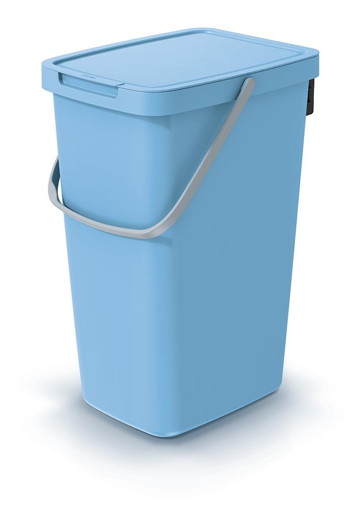 Levně Odpadkový koš Systema Q Collect 20L Světle modrý