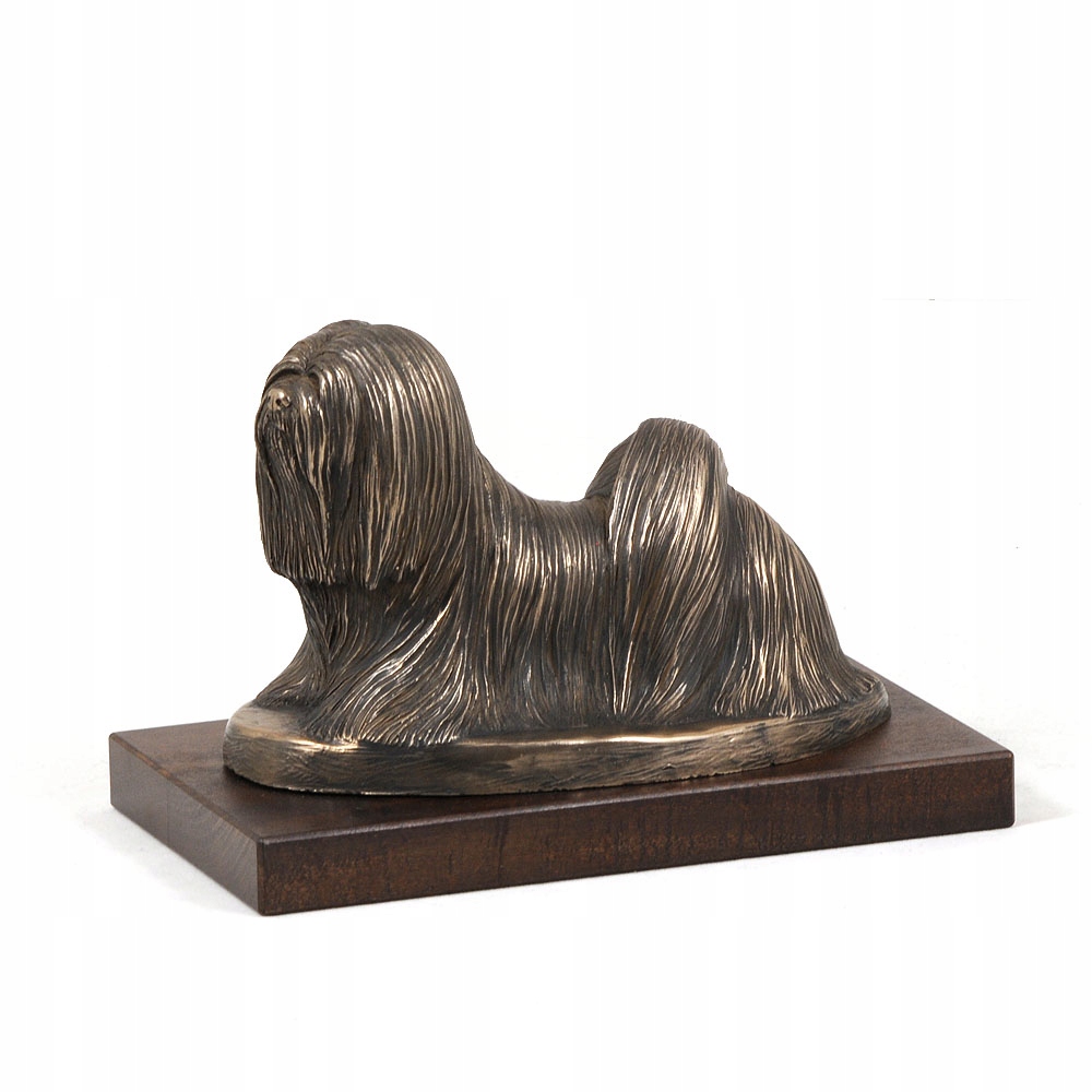 Lhasa Apso figúrka psa na stôl, soška, socha, socha