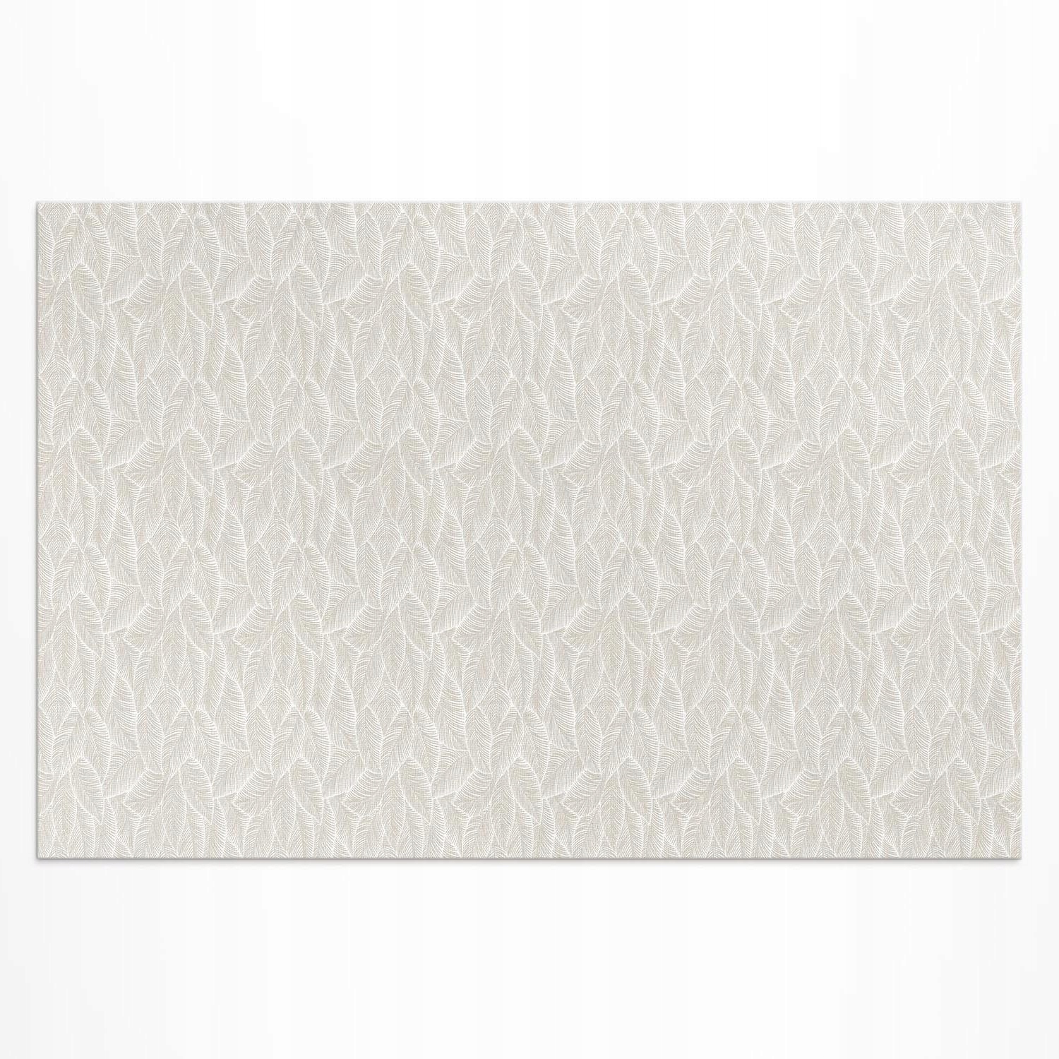 Vinylový koberec na terasu Balkón Drobné lístky, jemný boho štýl 210 x 140 cm