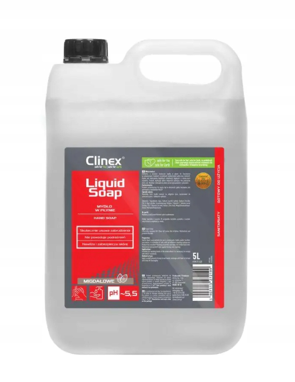 

Clinex Liquid Soap Delikatne mydło w płynie 5l