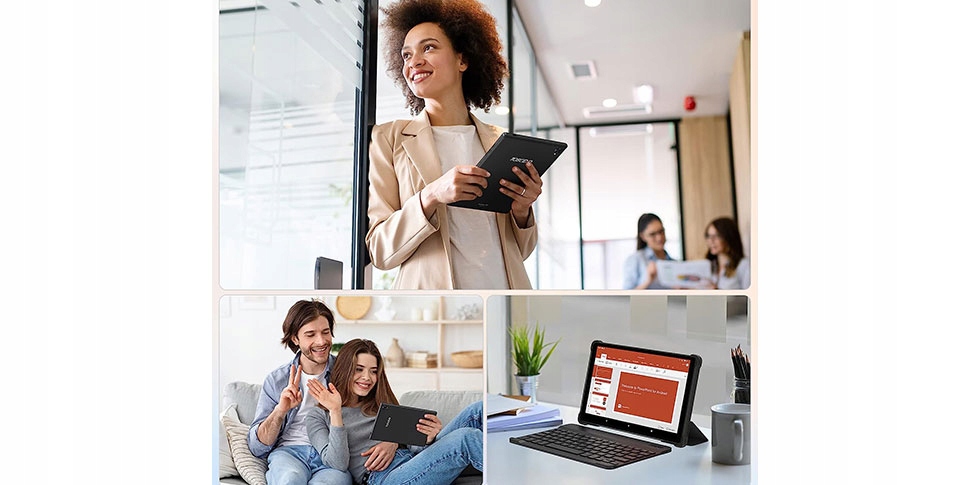 TOSCIDO Tablet 10.1" Octa-Core 4GB+64GB android 11 SIM/4G LTE/WIFI-szary System operacyjny Android