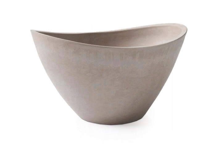 

Donica Z Kompozytu W Kształcie Łódki Taupe 30cm