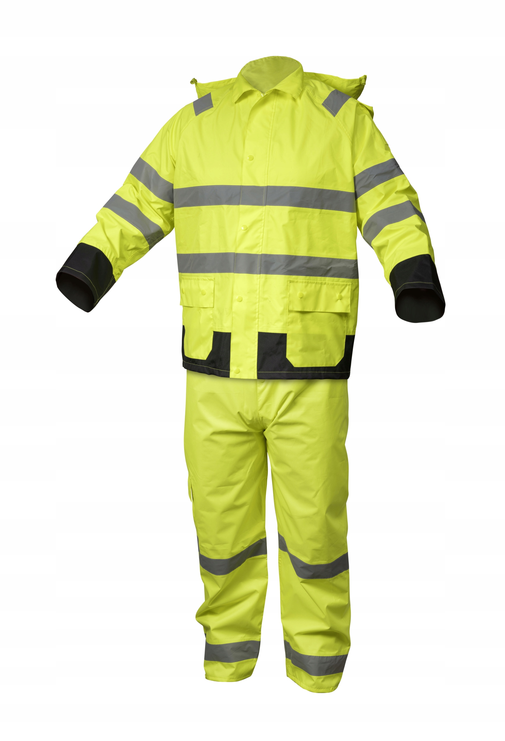 Komplet przeciwdeszczowy S kurtka spodnie Hoegert