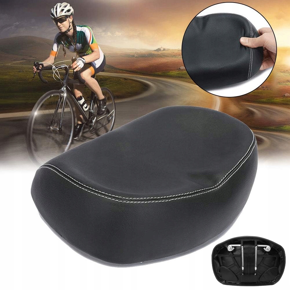 Siodełko Rowerowe Miękki I Fotel Rowerowy Ze Skóry Pu 260MM Mtb