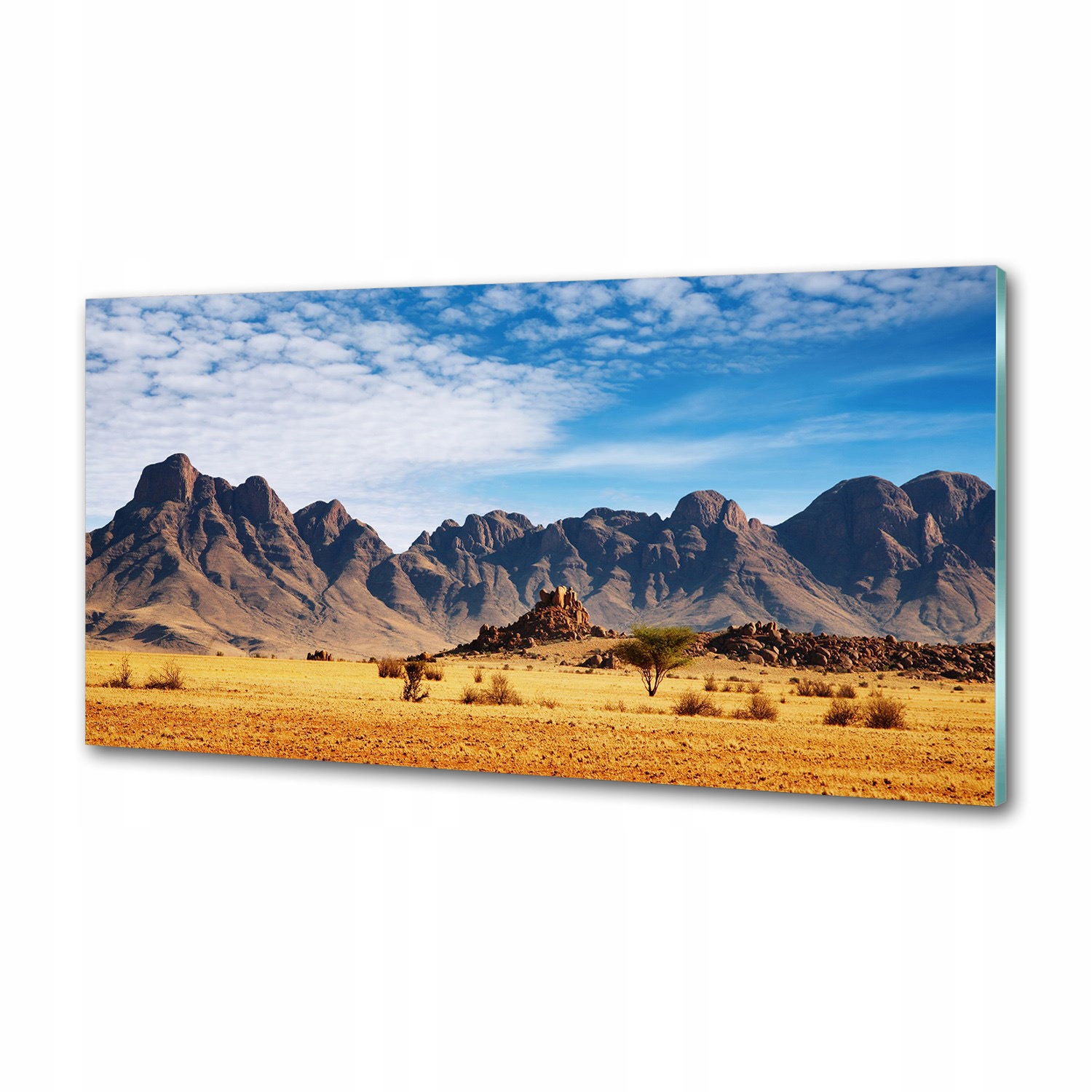 Panel do kuchyně Skály v Namibii 120 x 60 cm Lepidlo