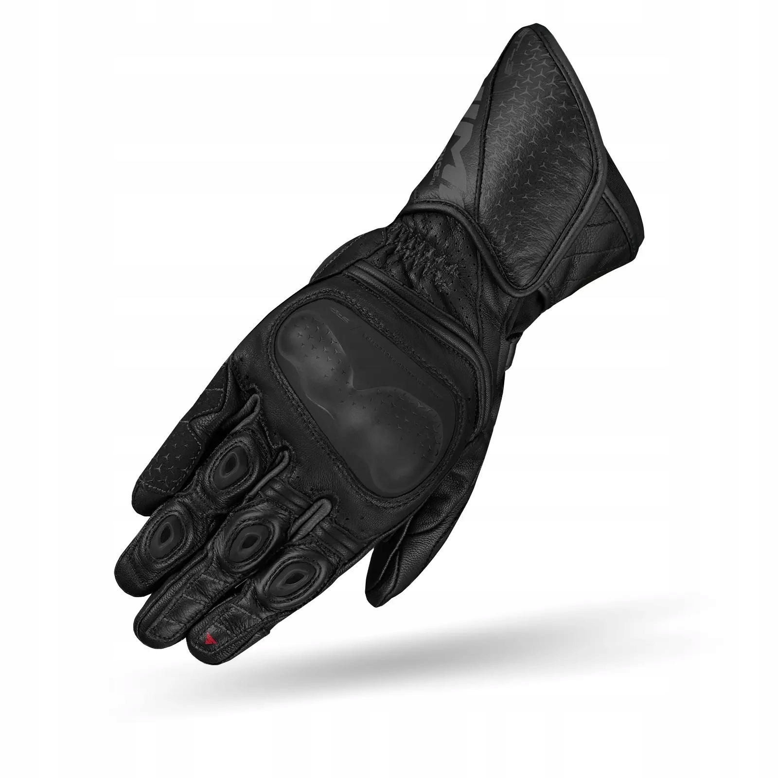 Kožené športové motocyklové rukavice Shima ST-3 Men Black XXL