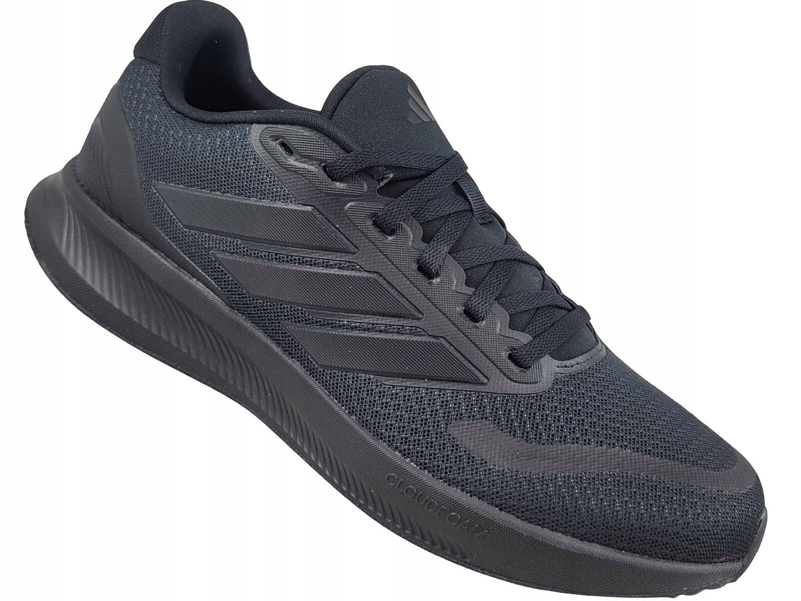 Adidas Runfalcon 5 IE8586 Buty Sportowe Lekkie Dziecięce Czarne Na W-f