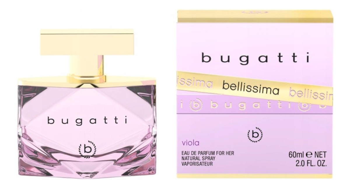 Bugatti Bellissima Viola Parfémovaná voda pro ženy 60 Ml