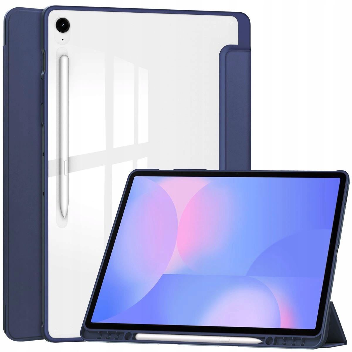 Pouzdro pro tablet Bizon pro Galaxy Tab S10 Fe Plus, pouzdro, uzamykatelná záda