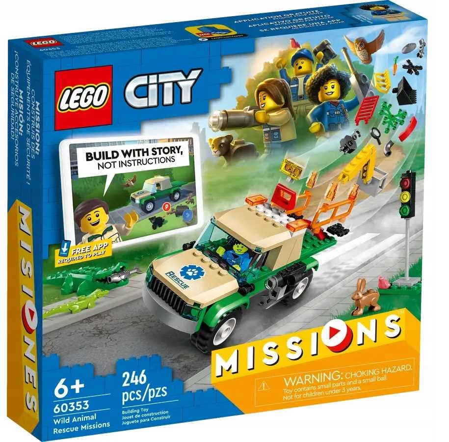 60353 Lego City Mise na záchranu divokých zvířat