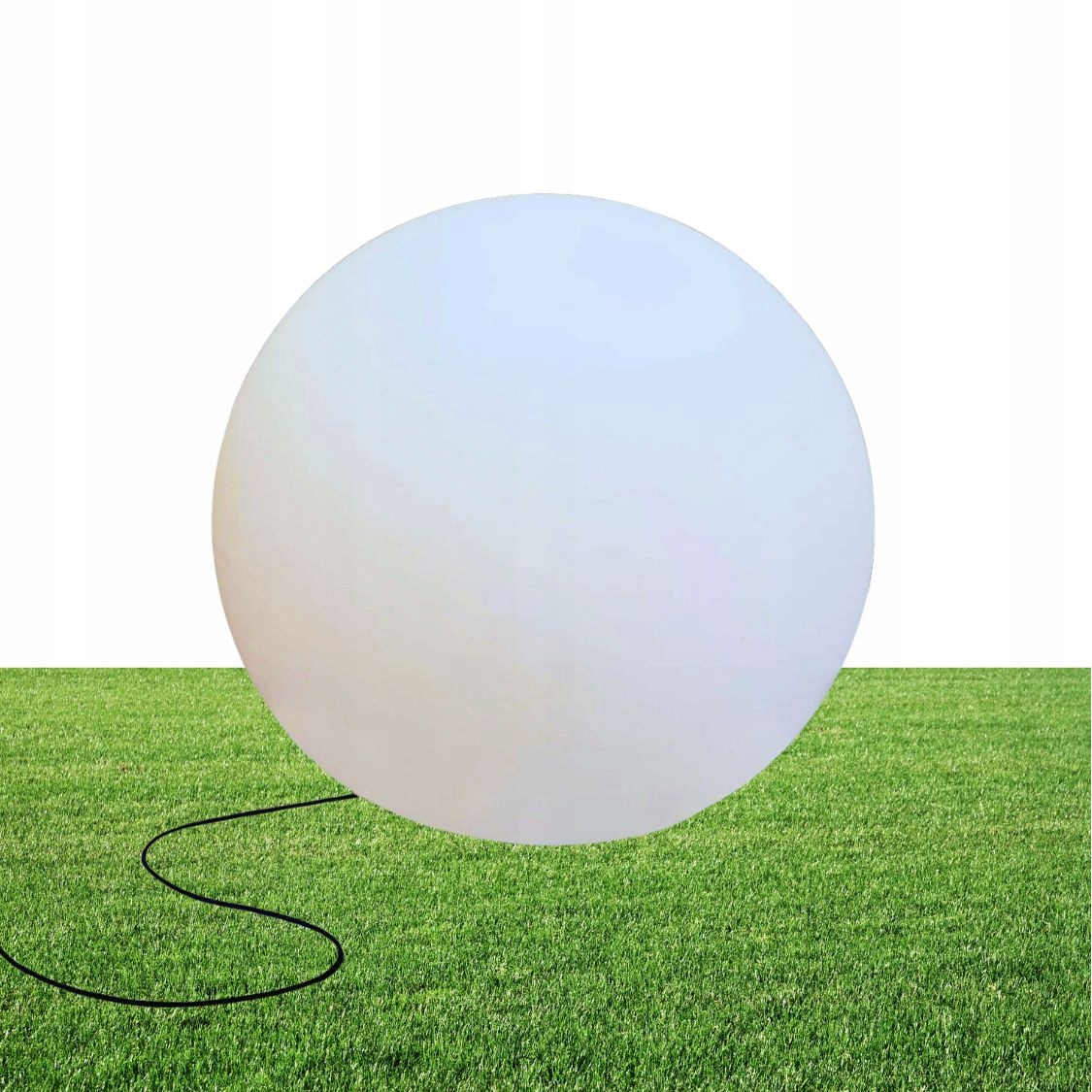 Lampa kula ogrodowa żarówka Led średnica 45cm odporna na warunki zewnętrzne