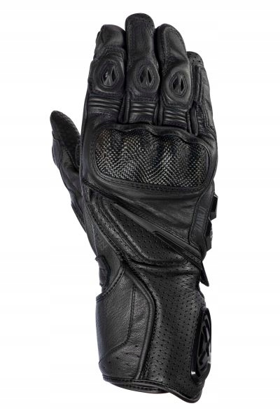 IXON SKÓRZANE RĘKAWICE MOTOCYKLOWE SPORTOWE GP4 AIR CZARNE 2XL
