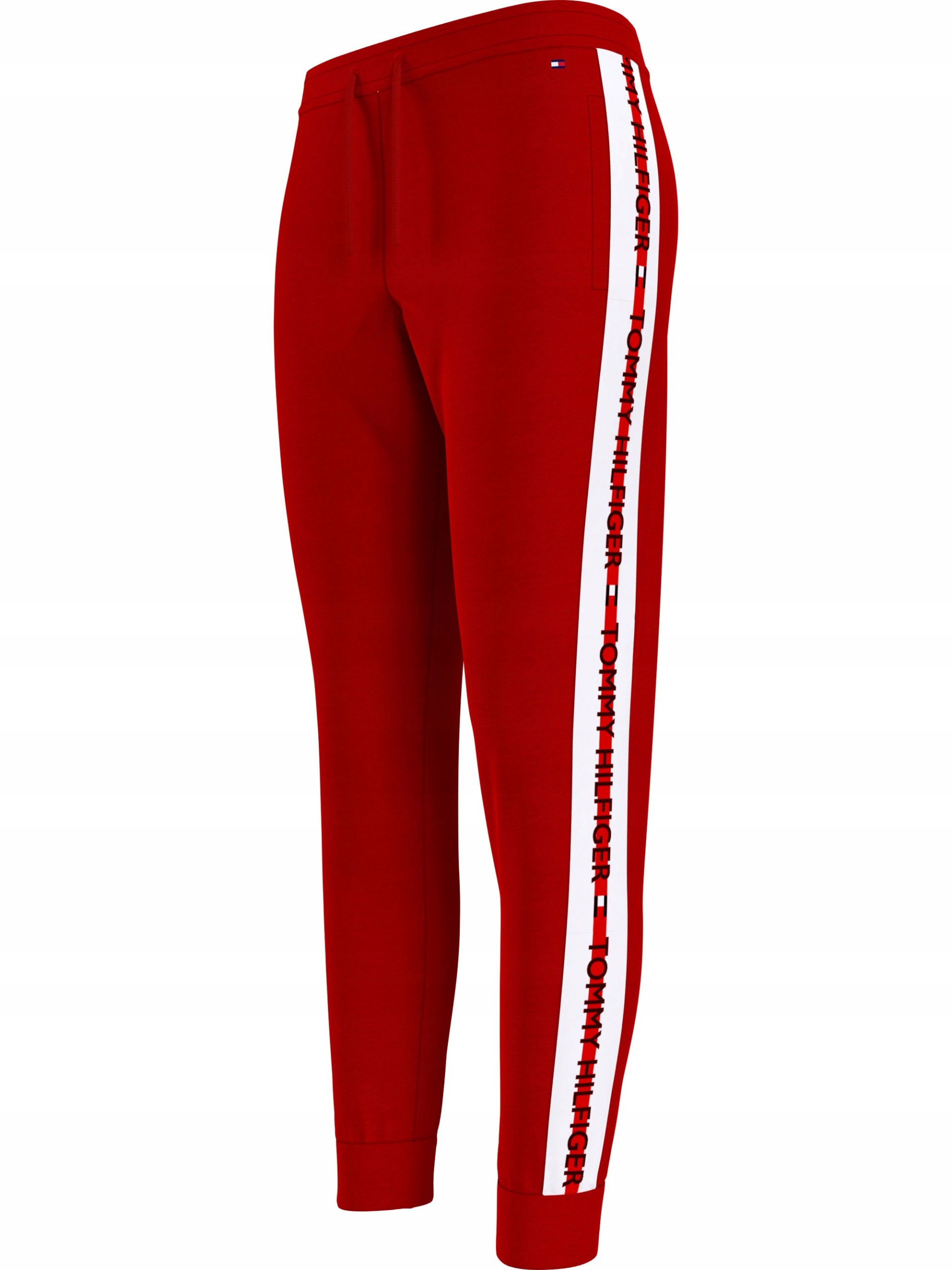 Tommy Hilfiger dámské tepláky červené UW0UW02536-XLG M