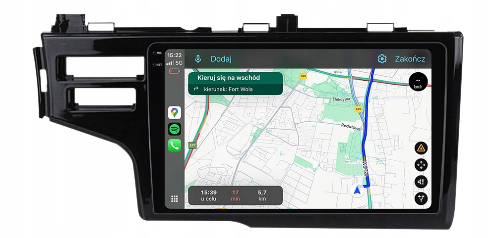 Honda Jazz IV 2015-2020 Rádio Navigace Android TS20 12GB/256GB 2K UIS7870