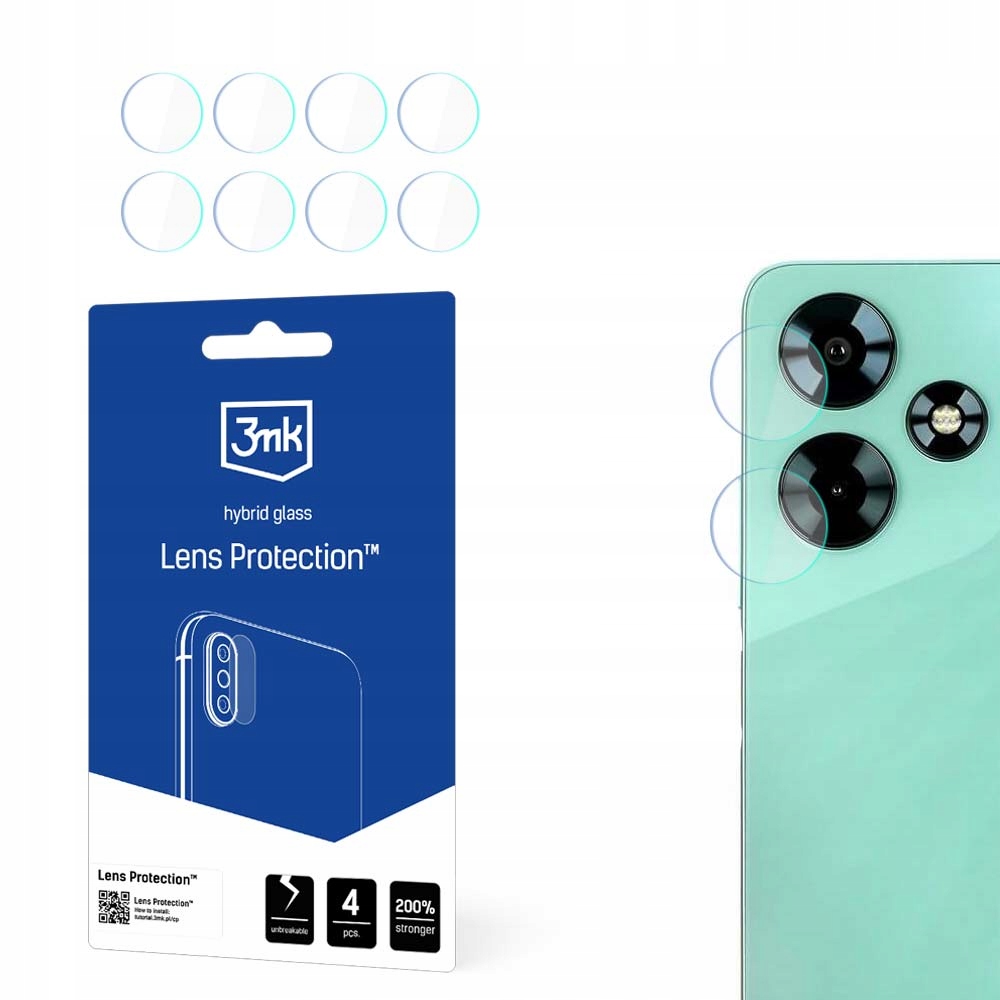 Szkło hybrydowe do obiektywu aparatu 3mk Lens Protection™ na Hot