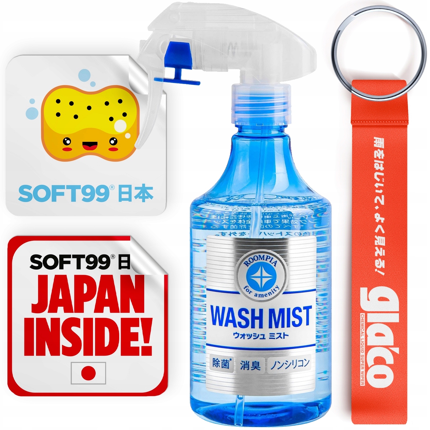

Soft99 Wash Mist Czyszczenie Wnętrza Plastiki 0,3L
