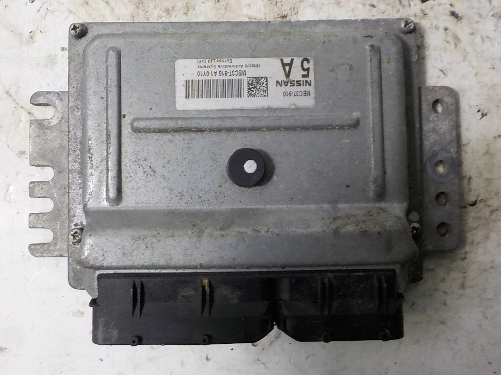 NISSAN NOTE computer control unit MEC37-910 5A