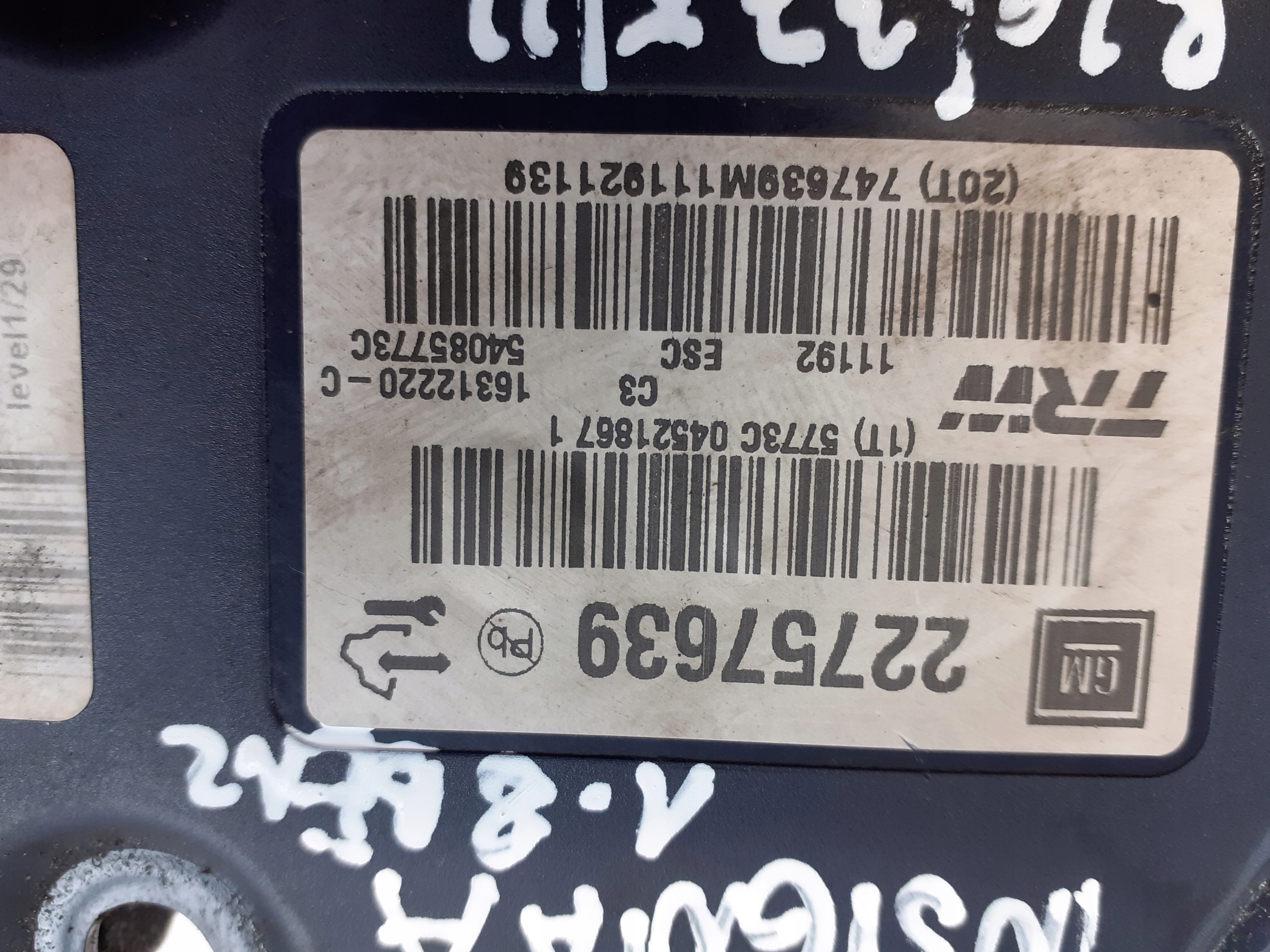Pumpe modul ABS OPEL INSIGNIA A