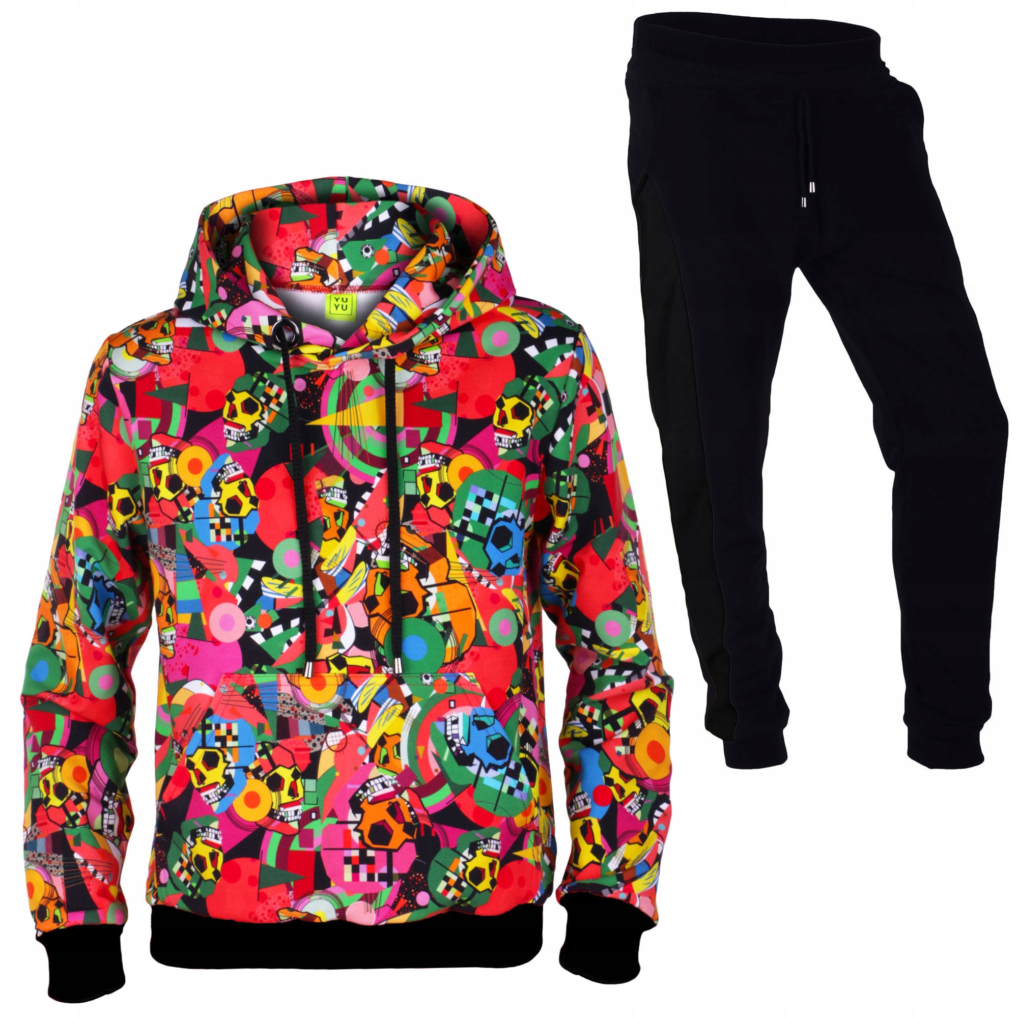 

Dres Bluza Jasne Czaszki Spodnie Sznurek 152