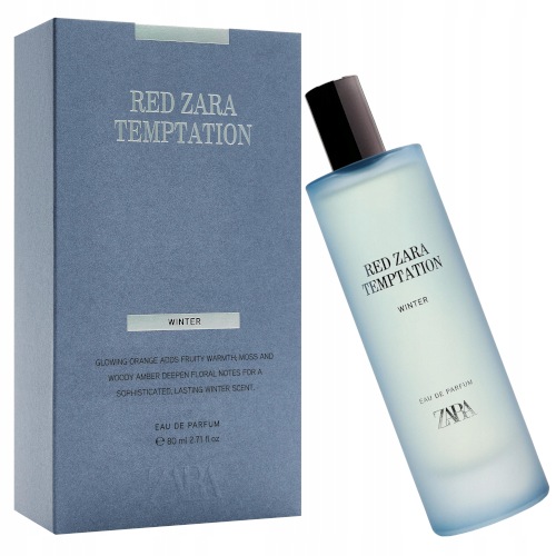 Perfumy Zara Red Temptation Winter Eau De Perfum 80ml Oryginalne Piękne