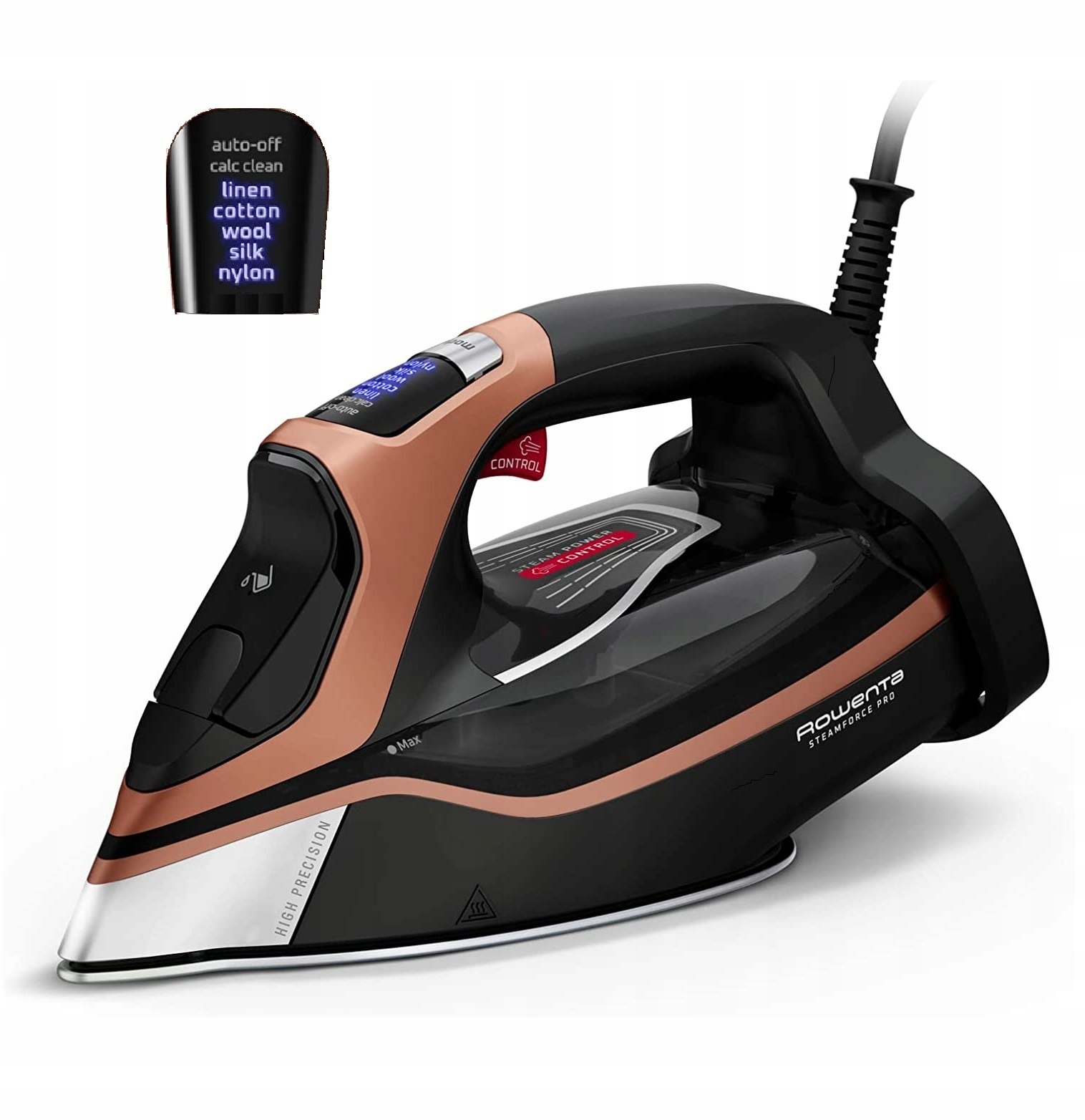 Žehlička 5Pr 3200W dárek Rowenta DW9520 Steamforce Pro