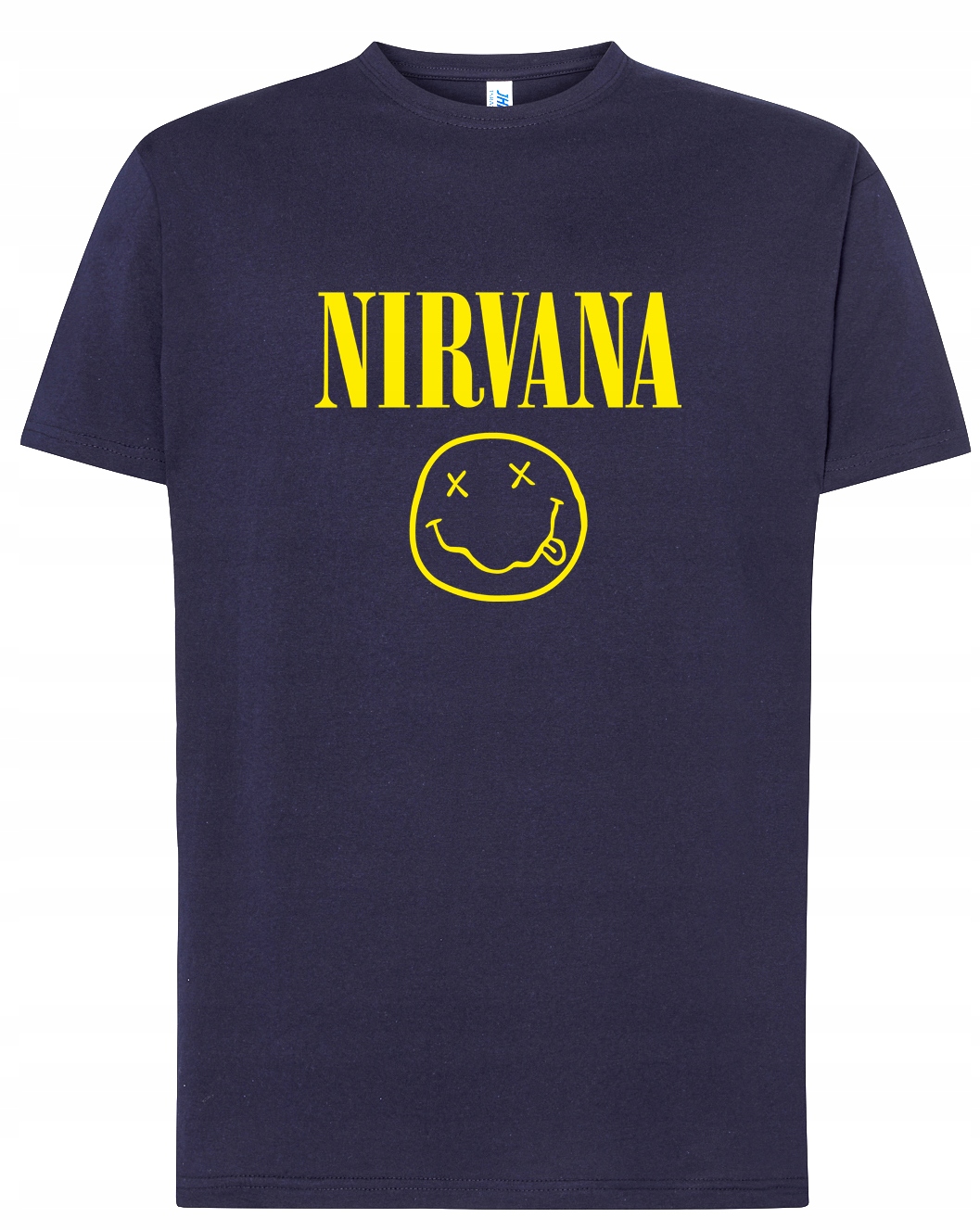 

Koszulka Nirvana logo Cobain Koncert Granatowa 4XL