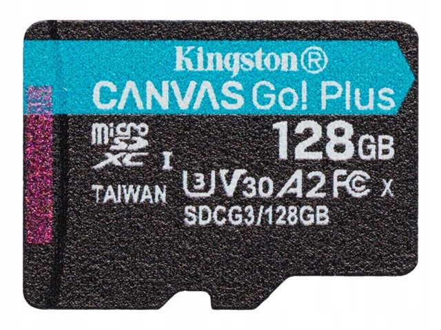 Kingston 128 Gb micro Sd XC C10 UHS-3 V30 A2 170Ms