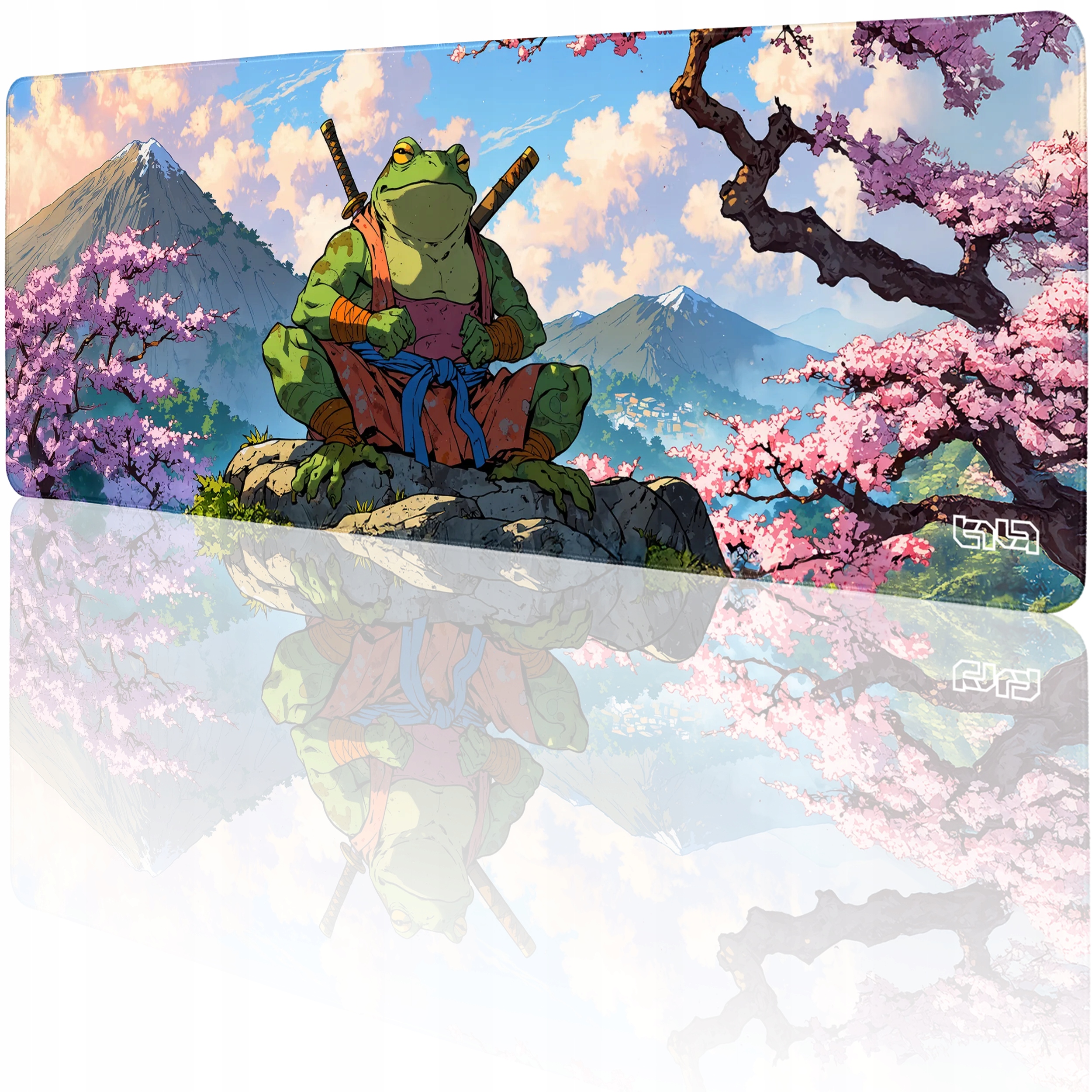 Podkładka Pod Mysz Gamingowa Żabi Mędrzec 80x30 Tilt Gamingowa XXL