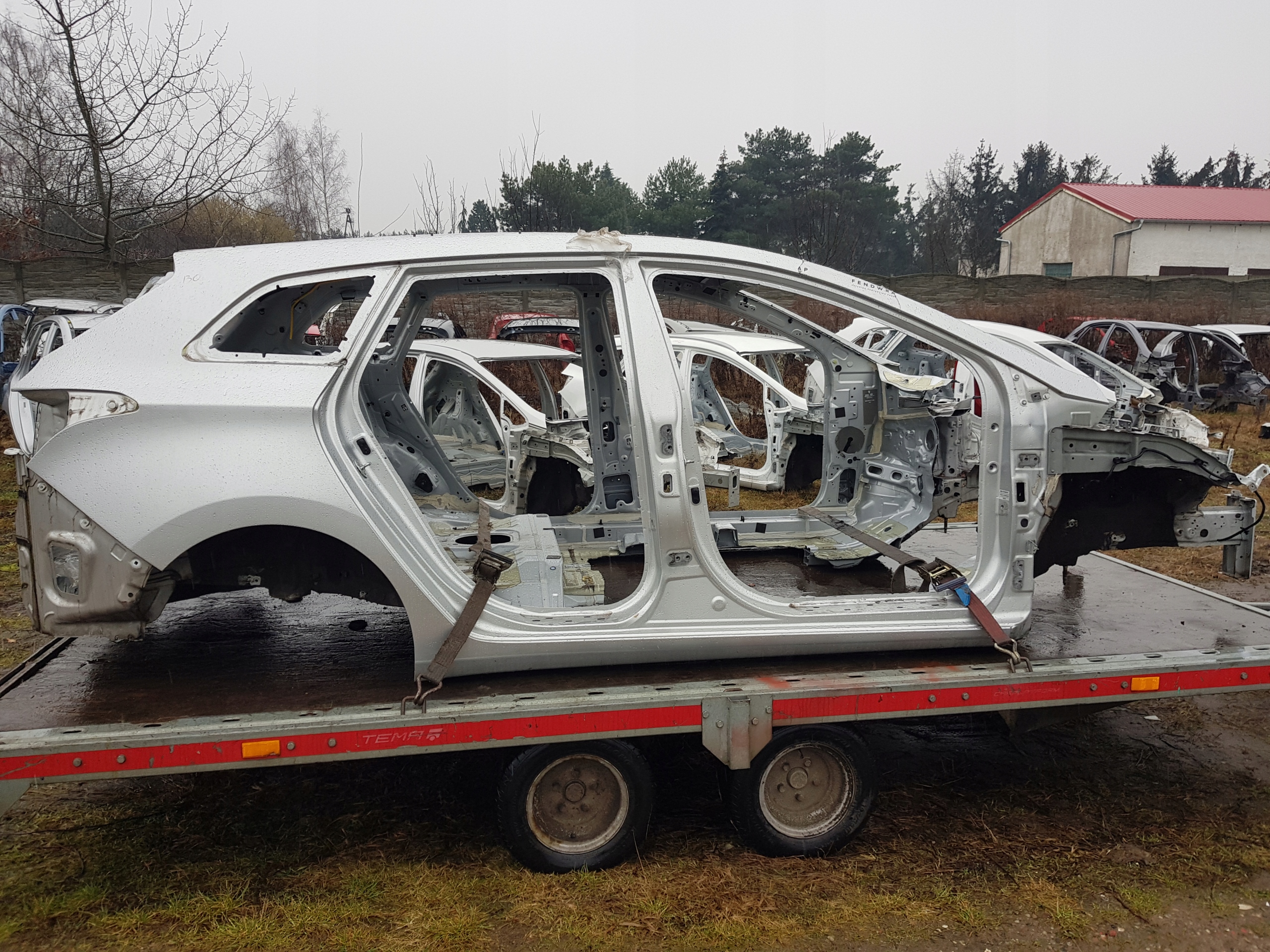 HYUNDAI I30 II KOMBI LONGHERONE parafango Destra posteriore 2012
