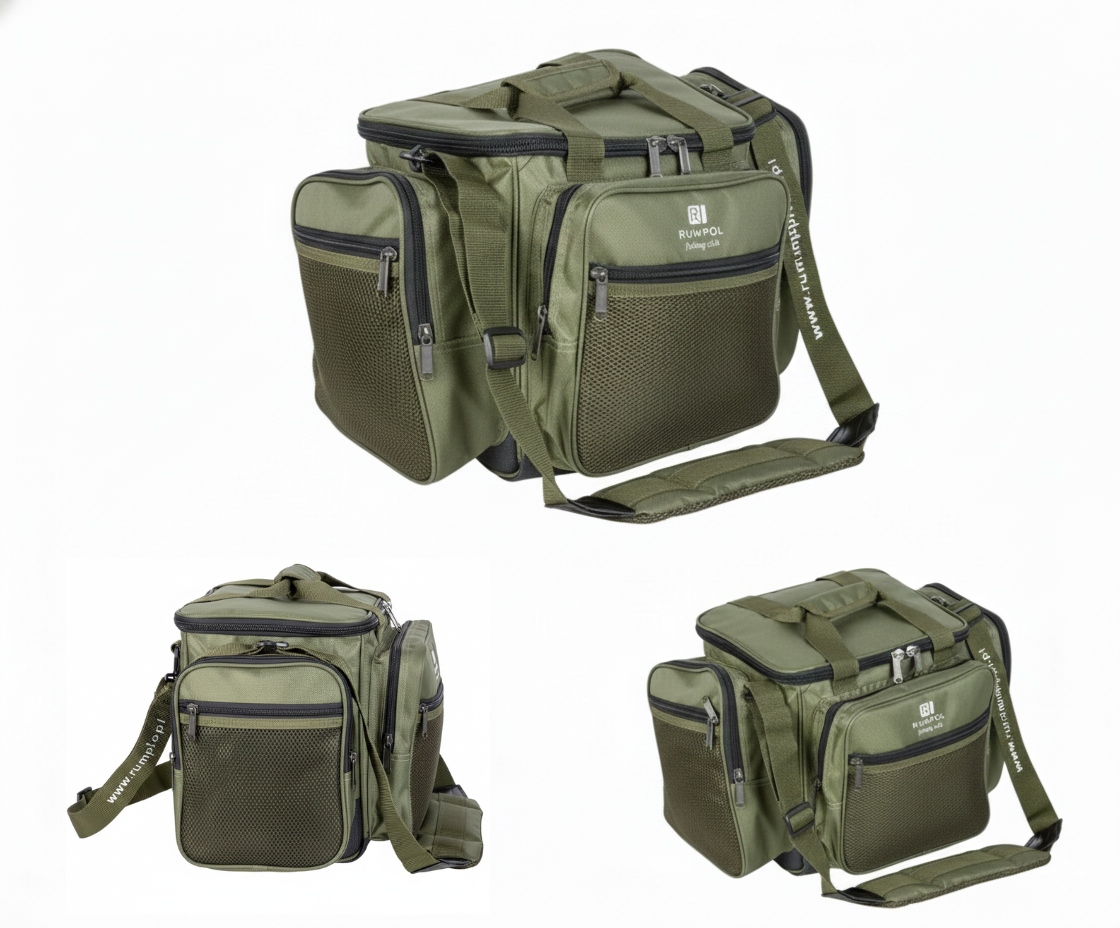 Rybářská Taška Rumpol Kompaktní 35X25X15 CM, Malé Příslušenství, Prostorná Výbava
