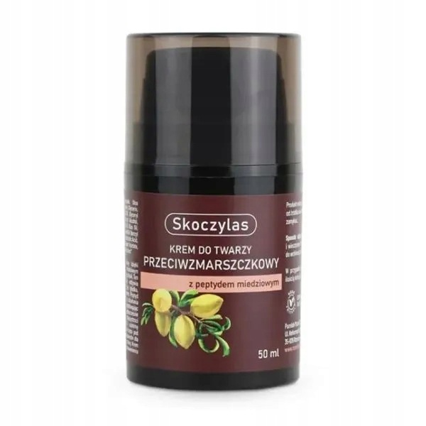 Skoczylas, protivráskový pleťový krém s peptidem měďnatým, 50 ml