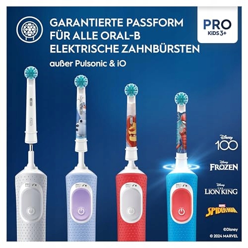 ORAL-B Pro Kids Szczoteczki Elektryczne Dla Dzieci Extra Miękkie 8 Sztuk — miniatura 5