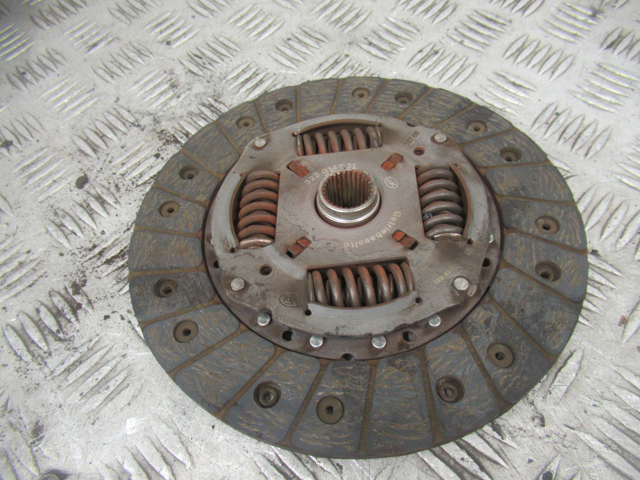 Disque de pression Embrayage VOLKSWAGEN T4 1.9 TD