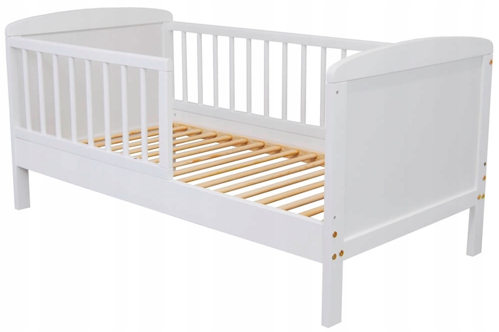 ŁÓŻKO TAPCZAN Z BARIERKĄ BARTEK 120x60