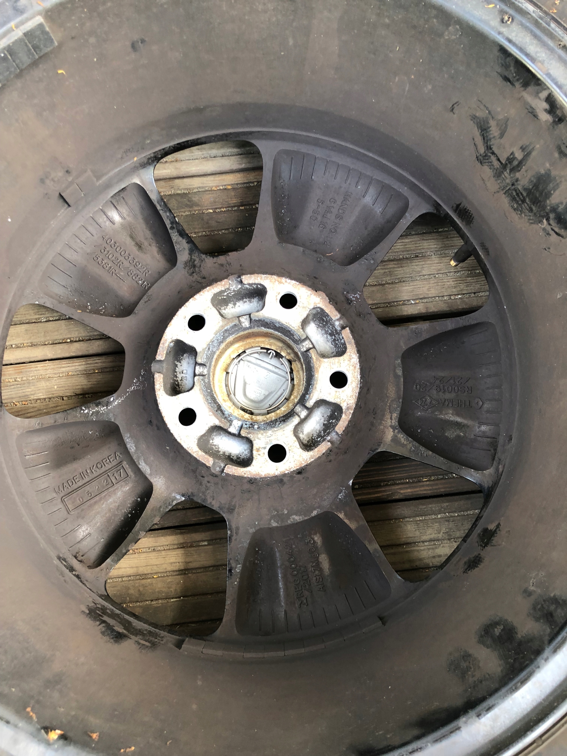 wheel disc DACIA DUSTER LIFT 403003392R 16"