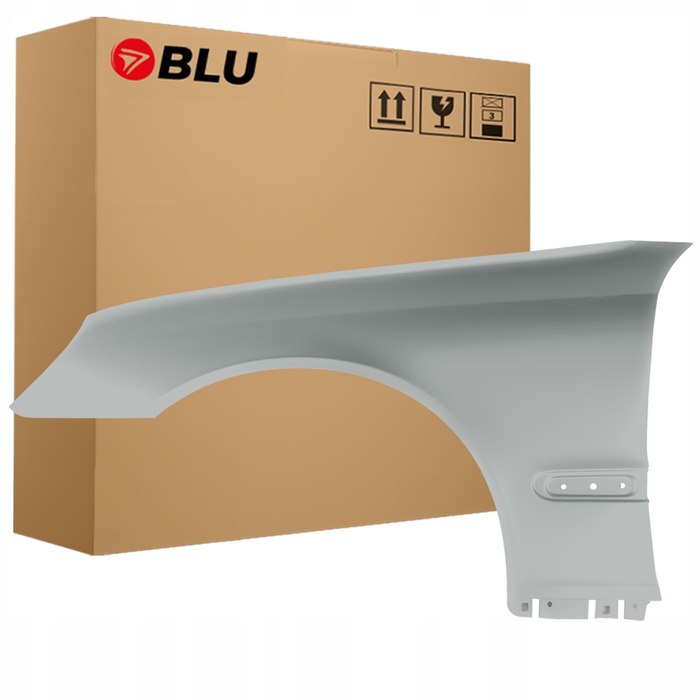 Blu Blatník Mercedes C W203 775 levý stříbrný 00-07 přední IridiumSilber