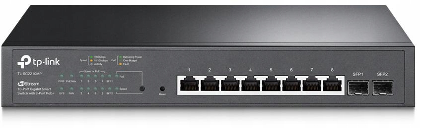 Prepínač Tp-link TL-SG2210MP