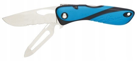 Nůž s marlinovým hrotem v modré barvě