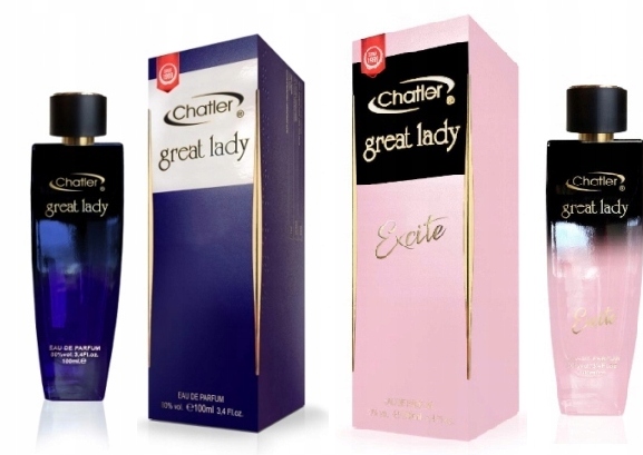 Chatler Great Lady Great Lady Excite 2x100ml parfémovaná voda