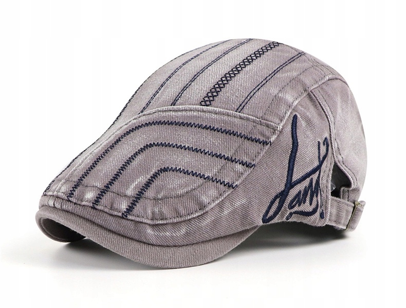 Kšiltovka Džínová Kašička Šedá Bavlna #5