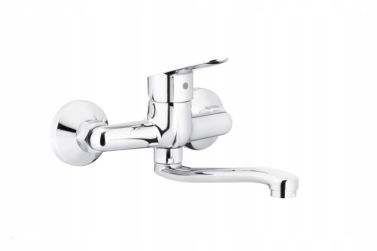 Kfa Armatura Sparc bateria umywalkowa ścienna chrom 5410-810-00