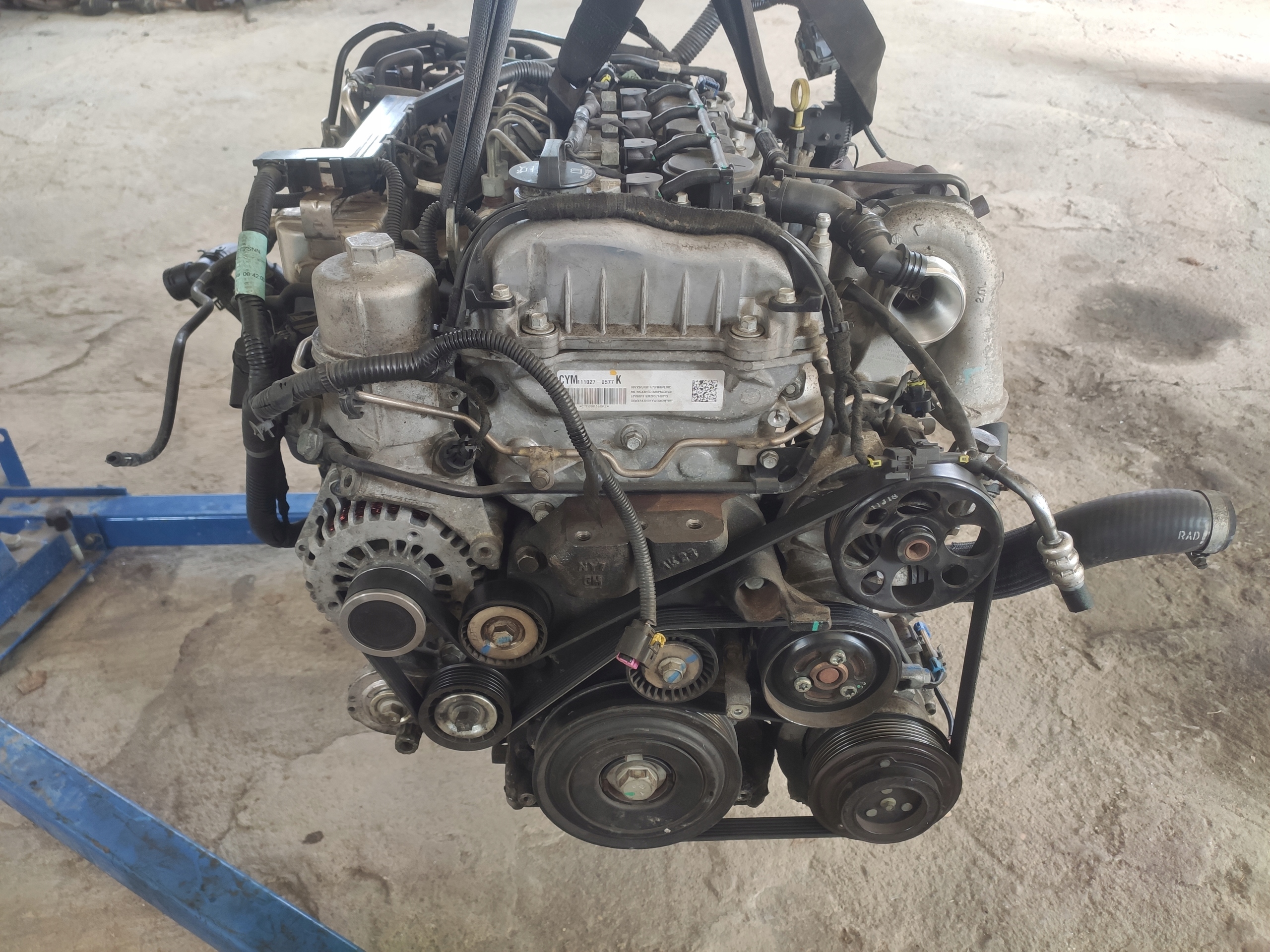 CHEVROLET ORLANDO CRUZE engine 2.0VCDI Z20D1