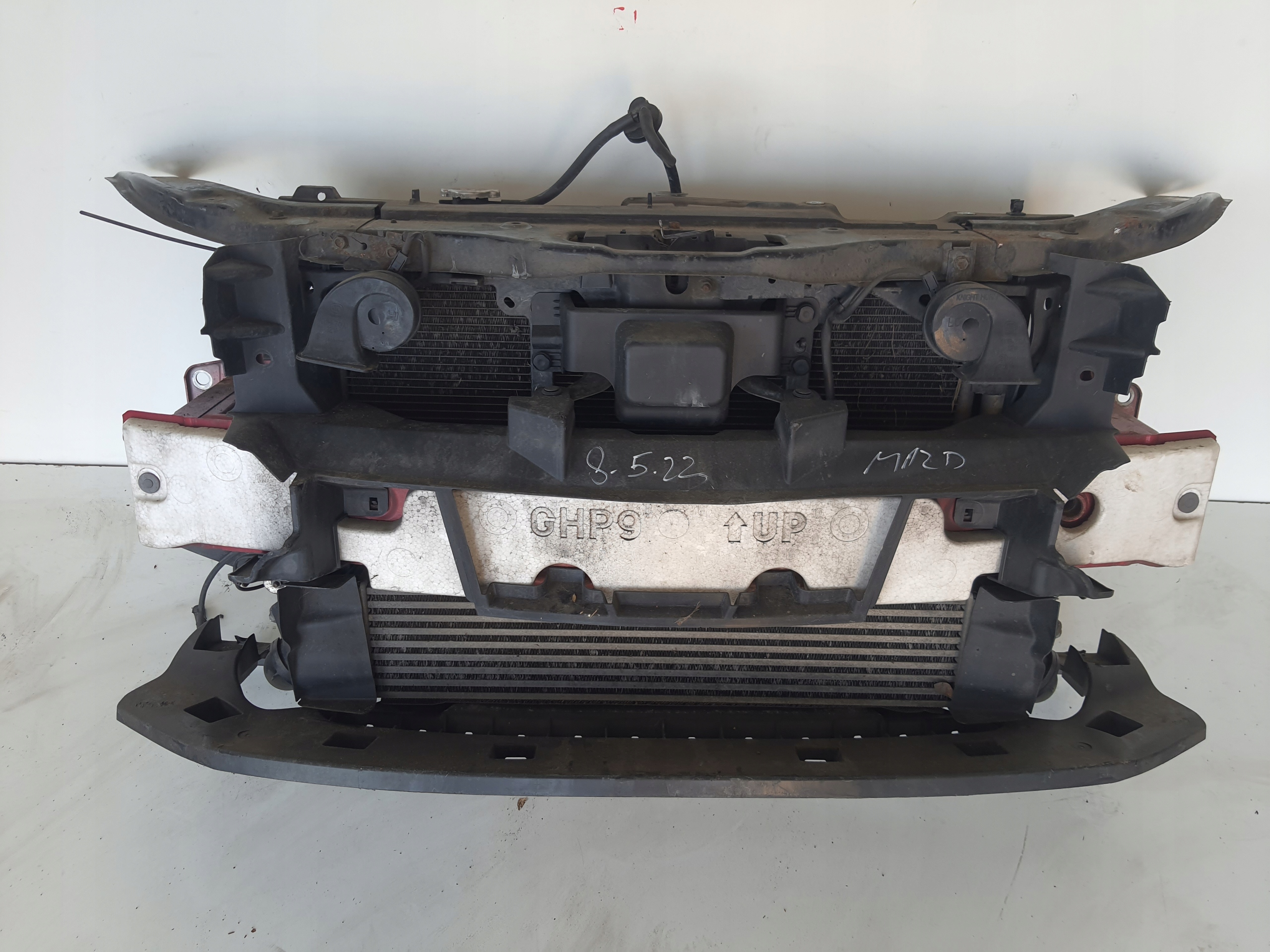 MAZDA 6 GJ 13-> support panel for radiators 2.2D