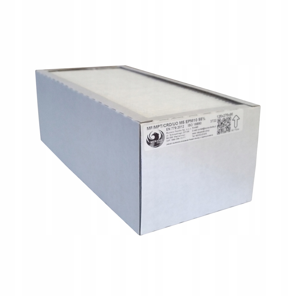 Přesný filtr F7 EU7 ePM1 60% 148 x 524 x 96 mm