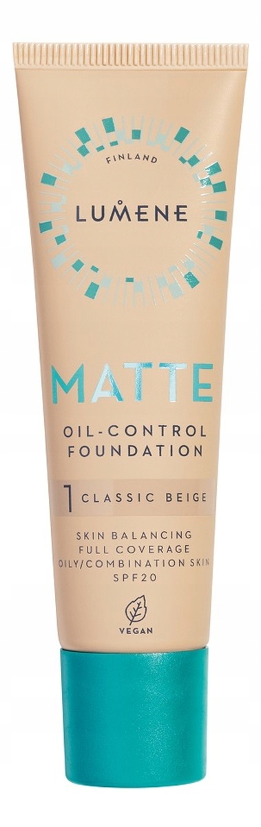 Lumene Matte Oil-Control Podkladová Báze SPF20 Classic Beige (1) 30 ml