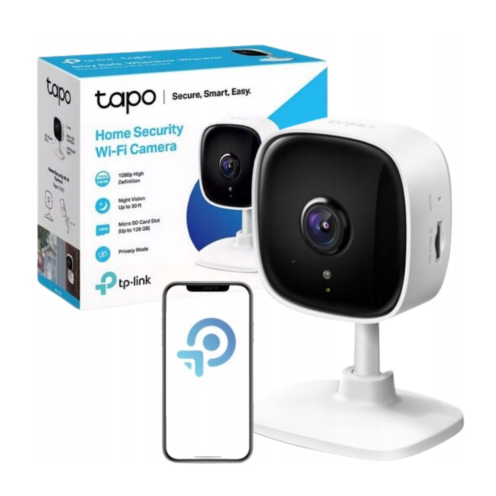Tp-link Kamera monitorująca wewnętrzna, Tapo C100