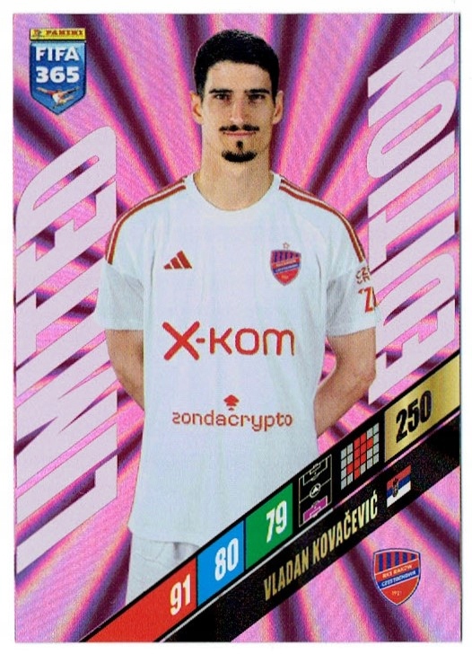 Panini Fifa 365 2024 Karta Limited Rakow Kovacevic