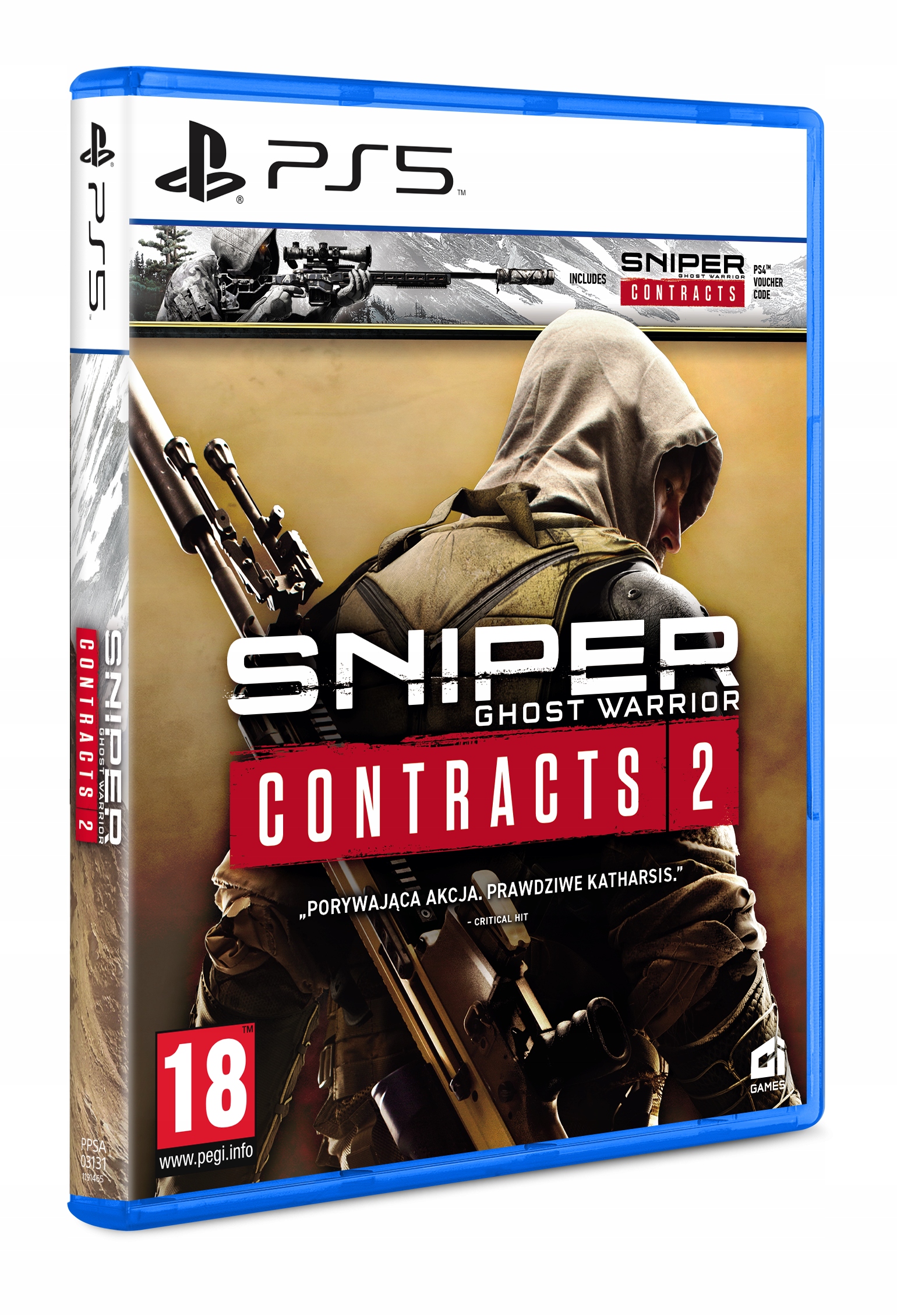 Sniper: Ghost Warrior Contracts 1+2 PlayStation 5 (PS5) pudełkowa